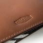 50JGLG435BNA - Jaguar Heritage Dynamic Graphic Leather Wallet - Brown
