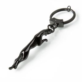 Porte-clés Jaguar En Argent Sterling 925 - Poinçons Anglais - Fait Main - Neuf Avec étiquettes