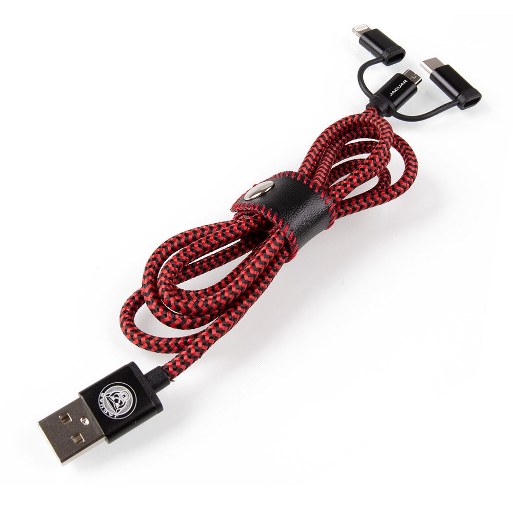 Woven USB charging cable